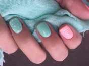 Маникюр 2020: бирюзовый френч для Ваших ноготков (Фото)
