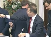 Бойко ударил Ляшко на согласительном совете (Видео)