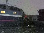 В Москве столкнулись поезд и электричка, есть пострадавшие