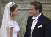 Состоялась церемония бракосочетания шведской принцессы Мадлен