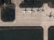 Спутниковый снимок аэродрома Энгельс в Саратовской области