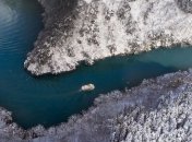 Напоминает сказку: волшебная зима в Японии (Фото)