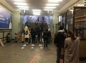 В киевском метро в час пик стало больше пассажиров