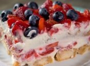 Ягідний літній десерт без яєць та випічки