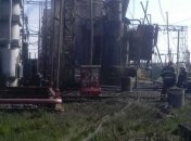 На Закарпатье горел трансформатор 