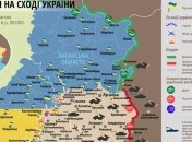 Карта АТО на востоке Украины (16 июня)