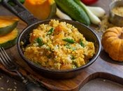 Булгур с тыквой и куркумой – простой рецепт