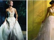 Сказочные свадебные платья, посвященные диснеевским принцессам (Фото)