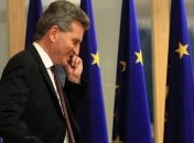 Эттингер надеется на решение Украиной и РФ газового вопроса в течении 2 недель