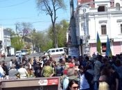 В Одессе произошел конфликт между тремя активистами и одесситом