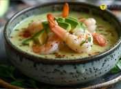 Этот суп получается очень легким и пикантным (изображение создано с помощью ИИ)