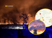 Причиною забруднення повітря може бути пожежа під Львовом