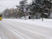 Автобус с белорусскими детьми застрял на трасе Киев-Чоп