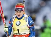 Пидгрушная - четвертая в общем зачете Кубка мира по биатлону