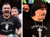 Олександр Усик знову з'явився у футболці з релігійним надписом