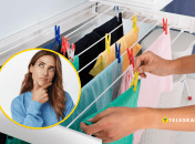 Лайфхак, как быстро высушить белье