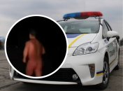 Поліція залишила на трасі голого "бігуна"