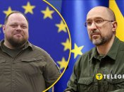 Руслан Стефанчук та Денис Шмигаль (зліва направо)