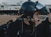 Британец разогнался до 136 км/час и пролетел над морем (Видео)