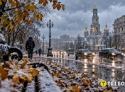 Первый снег в Харькове