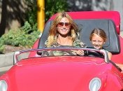 Хайди Клум с детьми в Диснейленде (ФОТО)