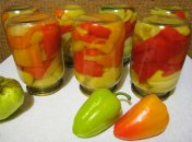 Маринованный перец с яблоками (видео-рецепт)