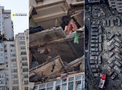 Последствия ракетного удара по столице