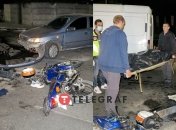 Тіло відвезли з місця ДТП