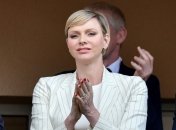 Принцеса Монако на турнірі з регбі