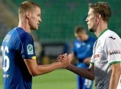 Игроки Динамо повторили трюк с ударом от ворот (Видео)