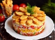 Красивая и вкусная закуска к праздничному столу