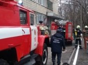 В Киеве произошел пожар в школе-интернате, пострадали двое детей