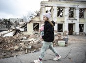 Руйнування в Охтирці на Сумщині, квітень 2022 року