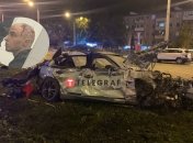 Последствия ДТП в Харькове