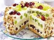 Рецепт недели. Виноградный торт