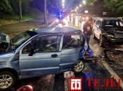 В Киеве легкое "бодание" трех машин на дороге привело к тяжелым последствиям: среди пострадавших - дети (фото)