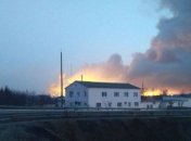 Украэрорух закрыл небо над местом пожара под Харьковом