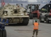 В Литву прибыла американская военная техника