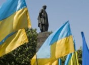 В Харькове ограничились митингом у памятника Шевченко