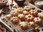 Пісочне печиво можна приготувати в домашніх умовах (зображення створено за допомогою ШІ)