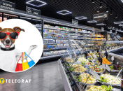 Собака в магазине