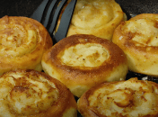 Ленивая домашняя выпечка на сковороде