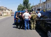 Полиция Одессы вызволяет заложницу (Фото)