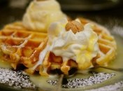 Рецепт дня: тыквенные вафли с корицей и ванилью