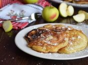 Домашній рецепт оладок з яблуками