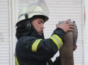 В Киеве горел центральный автовокзал 