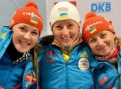 Биатлон. Украинки прокомментировали "бронзу" в эстафете Антхольца