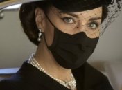 Кейт Миддлтон пришла на похороны принца Филиппа в жемчужном колье Елизаветы II
