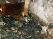 На Полтавщине горел многоэтажный дом