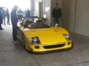 Видео с уникальным суперкаром Ferrari F40 LM Barchetta